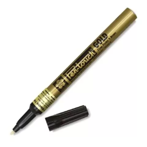 Caneta Permanente Pen Touch 1.0mm Ouro Sakura
