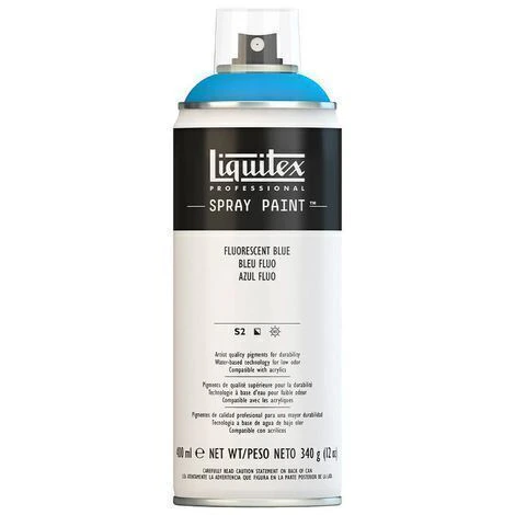 Tinta Spray Liquitex Professional 400ml Fluorescent Blue