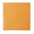 Bloco de Notas Rhodia Boutique Quadriculado 14,5X14,5cm Capa Couro Laranja 80 Folhas