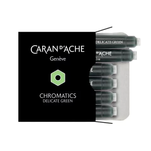 Cartucho Caneta Tinteiro Carand'Ache Chromatics Delicate Green