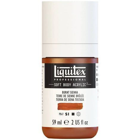 Tinta Acrilica Liquitex Soft Body 59ml S1 Burnt Sienna