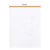 Bloco de Reuniao Rhodia N°16 14,8x21cm Capa Branca 80 Folhas - comprar online