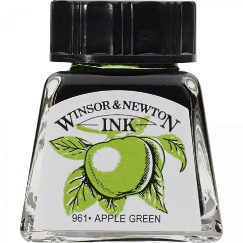 Tinta para Desenho Winsor & Newton Apple Green 14ml
