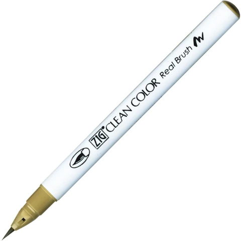 Caneta Brush Kuretake Zig Clean Color Real Brush Brick Beige 075