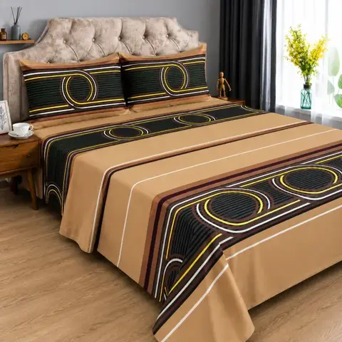 Juego de sábanas Casa Mundo diseño Americano 2 1/2 plazas - FULL