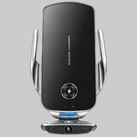 Soporte Cargador Inalámbrico Celular con Sensor P/ Auto 15 W