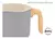 Hudson CRE27 jarro hervidor con antiadherente gris de 14cm - Distribuidores Cortes