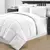 Acolchado Cdi Liso King Color Blanco