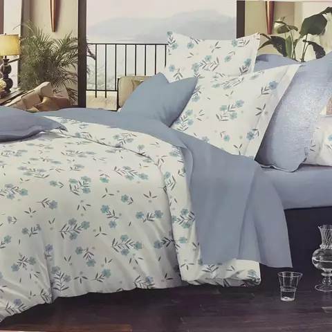 Juego De Sabanas Belgrano Cotton Touch 2 1/2 M10