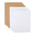 Folha de Papel Corrugado - 21,5 x 28 cm - 6 unidades - Loja Oficial Silhouette Experts® - Especialistas em Silhouette