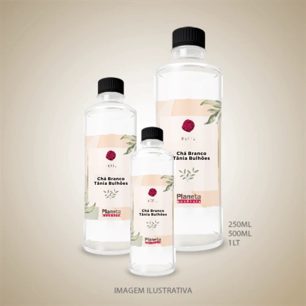 Água Perfumada Chá Branco Tania Bulhões Inspiração