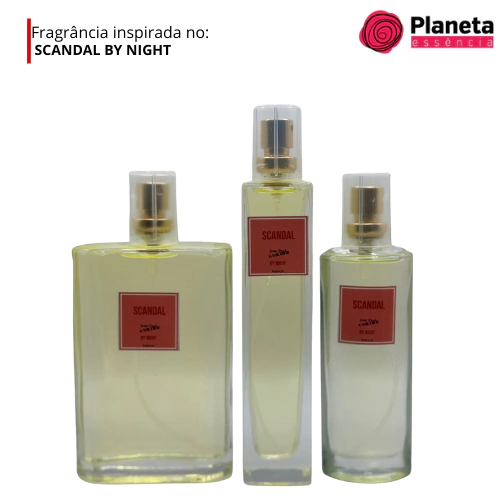 Perfume Feminino ESQUENDAL NIGHT – Inspirado no Scandal By Nyght