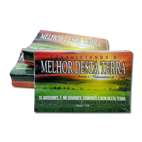 Envelope / Conquistando o melhor Desta Terra -100 Unidades