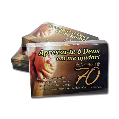 Envelope / Salmo 70, apressa-te ó Deus em me ajudar -100 Unidades - comprar online