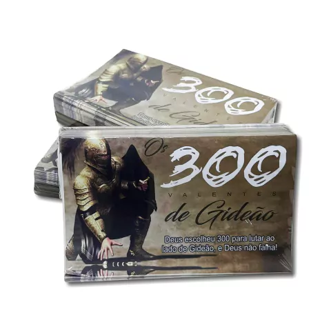 Envelope / 300 valentes de Gideão -100 Unidades