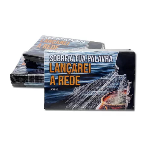 Envelope / Sobre a tua Palavra Lançarei a Rede -100 Unidades - comprar online