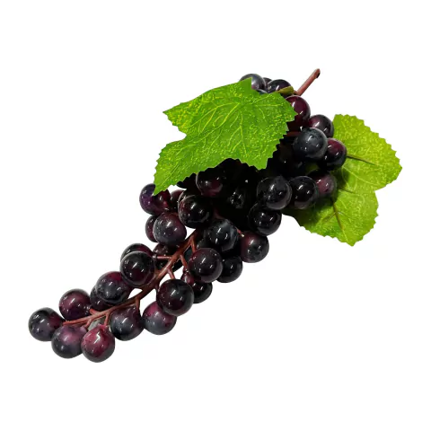 Uva Moscatel 25 Centímetros - Roxa e Verde