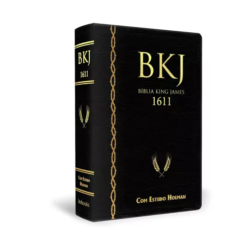 Bíblia King James 1611 Com Estudo Holman