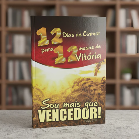 Kit 50 Unidades - 12 Dias de Clamor para 12 Meses de Vitória - Envelopes + Livretos - comprar online