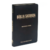 Bíblia Linha Ouro - Jesus, Letra Grande, Capa Preta com Índice e Zíper