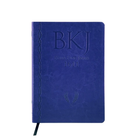 Bíblia King James BKJ 1611 Ultra Fina Ampliada Azul