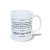 Caneca Longa Vida ao Rei - Branco - comprar online