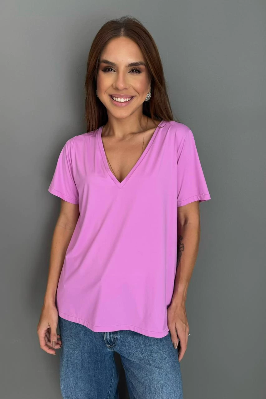BLUSA FEMININA ROSA