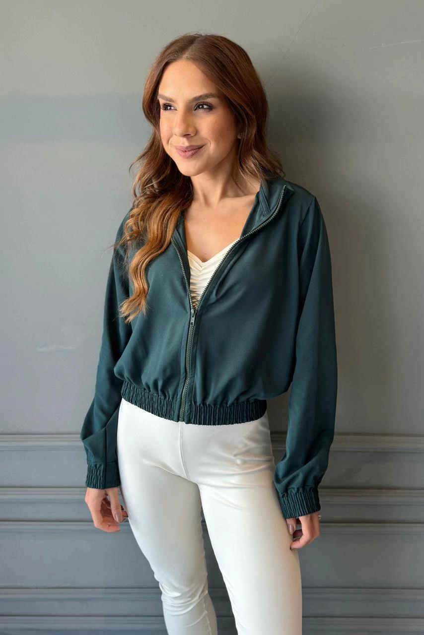 JAQUETA CORTA VENTO FEMININA