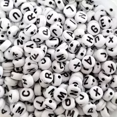 Letras blanca y negra - Abecedario