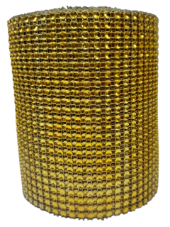 Falso Strass 24 Lineas - Dorado