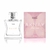Frasco de perfume Aknay Planeta com embalagem rosa, 100ml.