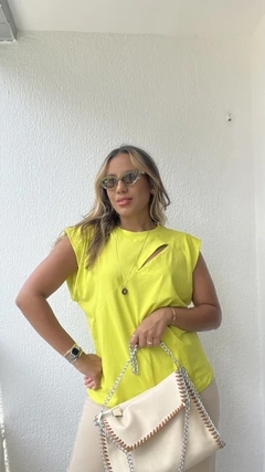 Blusa Lara Estonada - Lima