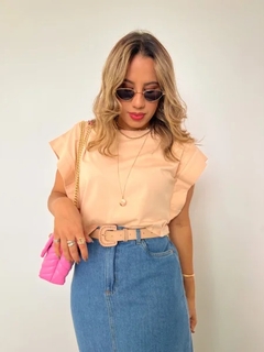 Blusa Luísa - Bege - comprar online