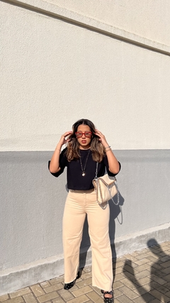 Cropped Karla - Preto - loja online