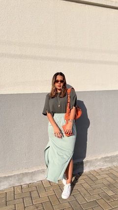 Cropped Karla - Verde Militar - KLES