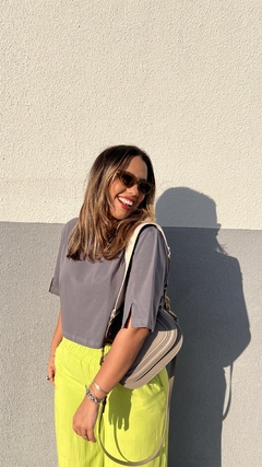 Cropped Karla - Cinza - comprar online