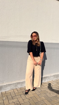 Cropped Karla - Preto na internet