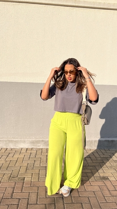 Cropped Karla - Cinza na internet