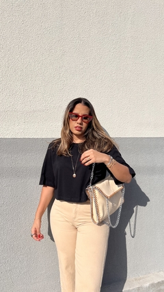 Cropped Karla - Preto - comprar online
