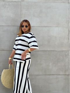 Blusa Oversized Oásis - P&B na internet