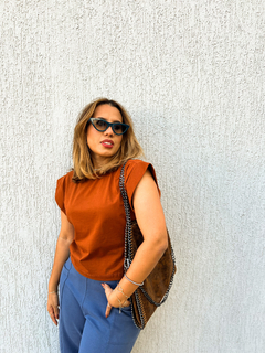 Blusa Luísa - Caramelo - loja online