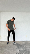 Basic Long Masculina - Verde Militar