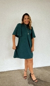 Vestido Dafne - Verde Petróleo
