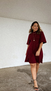 Vestido Dafne - Cherry Red
