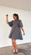 Vestido Dafne - Cinza