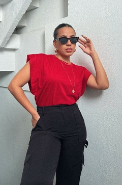 Blusa Luísa - Vermelha - comprar online