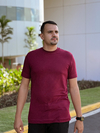 Basic Long Masculina - Vinho