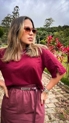 Cropped Karla - Cherry Red