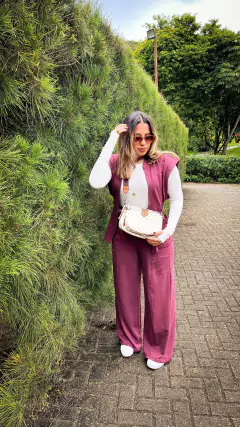 Calça Moletom - Vinho - KLES