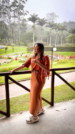 Saia Moletom - Caramelo na internet